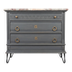 Commode ancienne rénovée avec goût