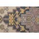 1970s Vintage Turkish Hand-Knotted Wool Cotton Pink Area Rug 124x226