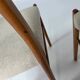 4-piece set Danish teak chair Arne Wahl Iversen vintage chairs