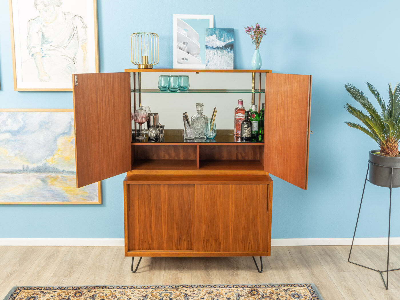 1950s bar cabinet