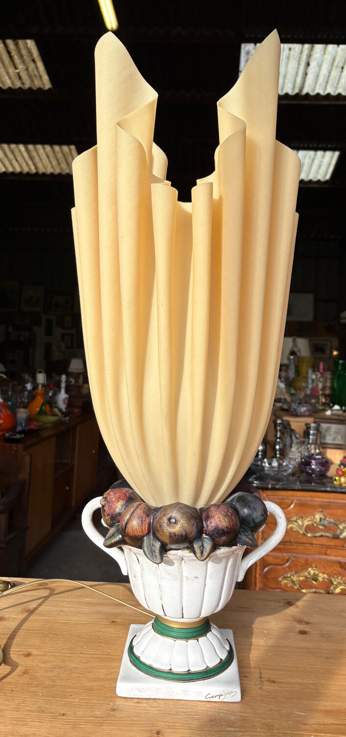 Georgia Jacob Lamp – Vintage draped model (71 cm)