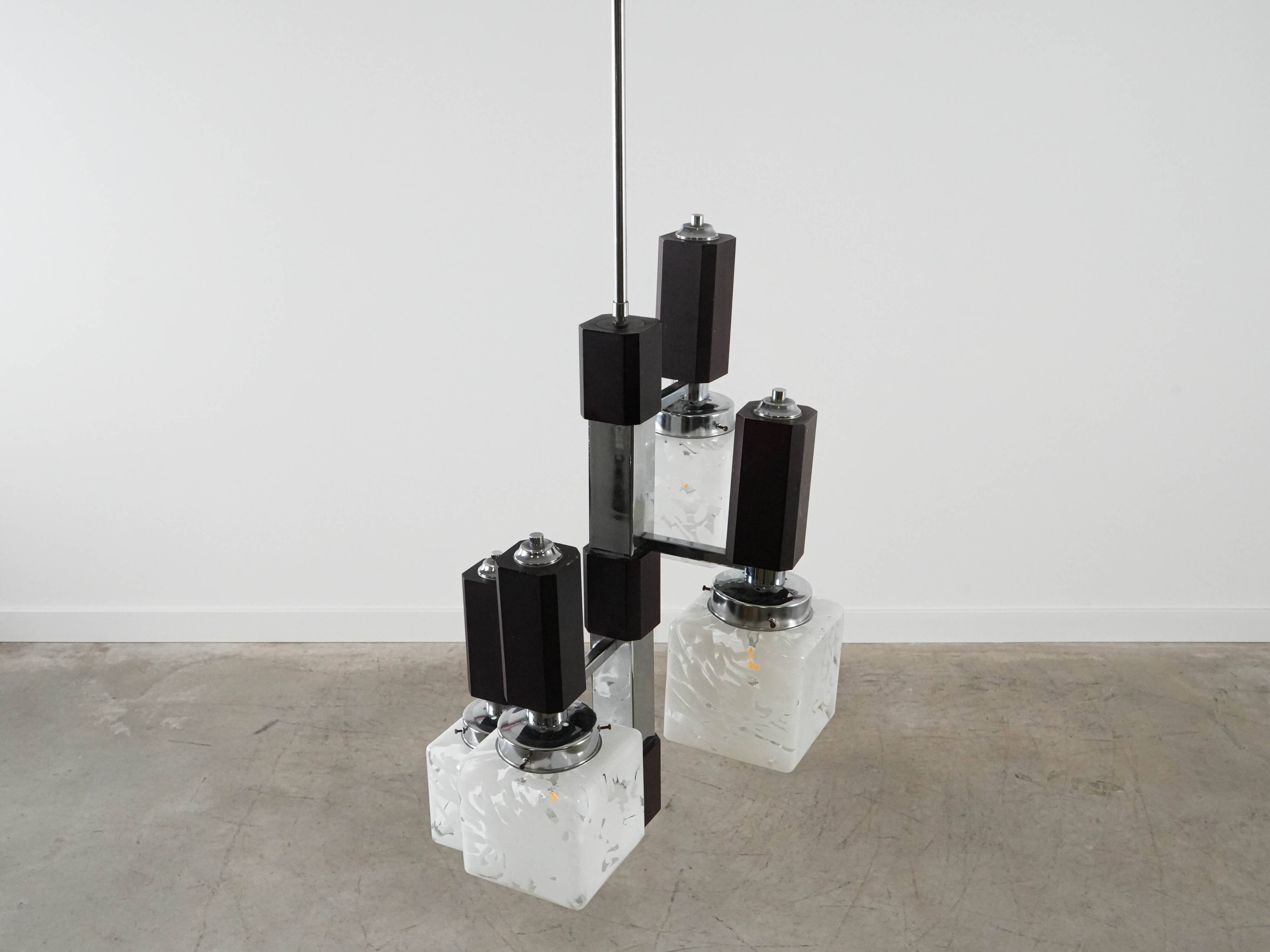 Pendant lamp, Italian design, 1970s, manufactured in Italy