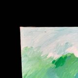 Painting on canvas, signed CH. Prouvost