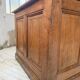 Counter or desk in oak from the 1950s.