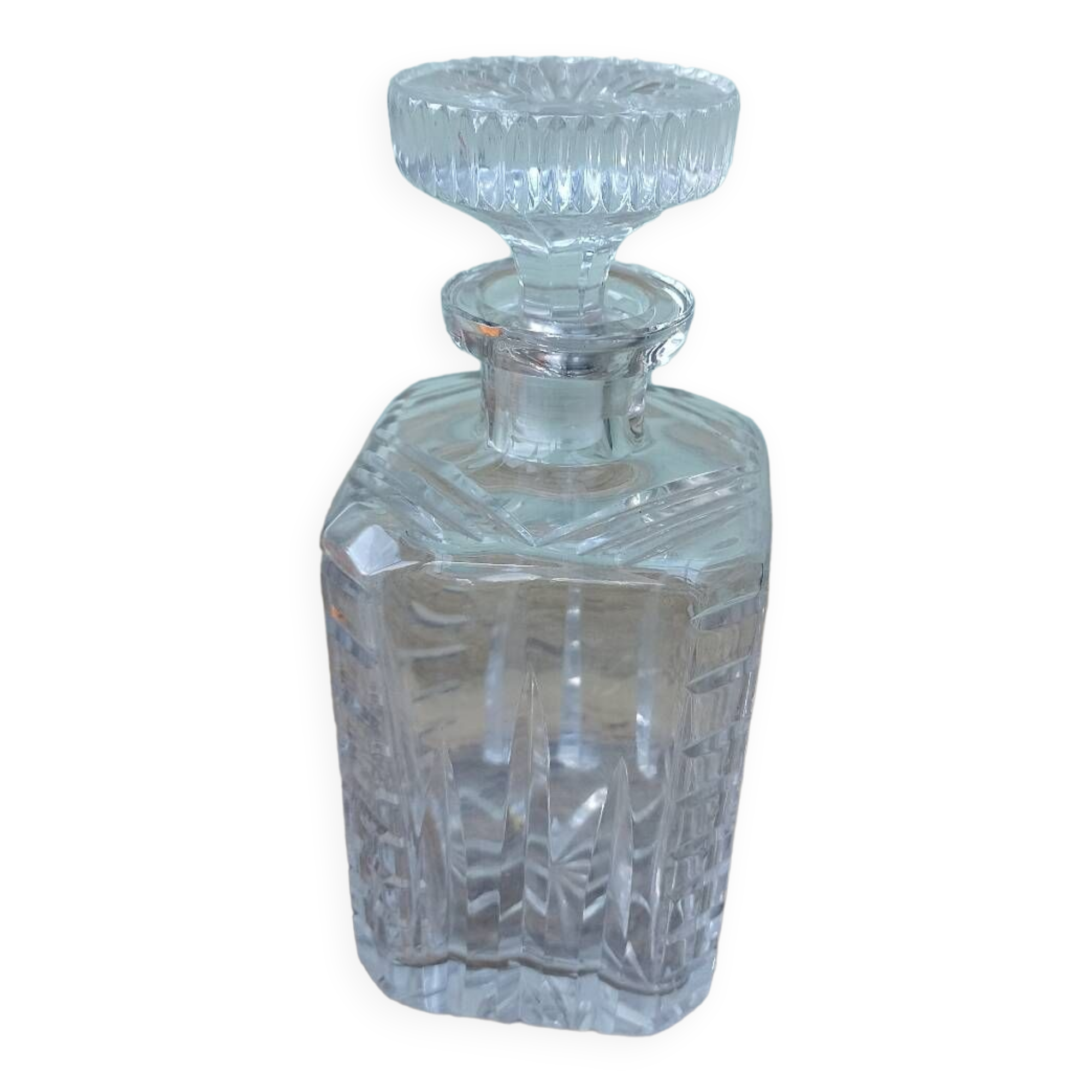 Crystal whisky carafe