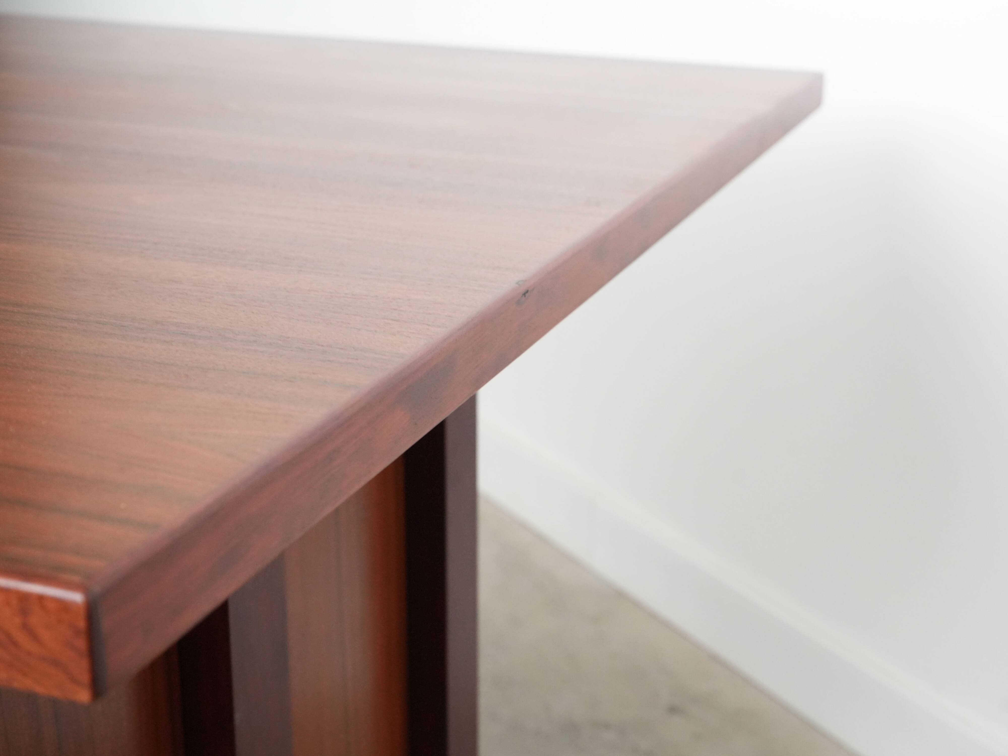 Rosewood desk, Danish design, 1970s, production: Denmark