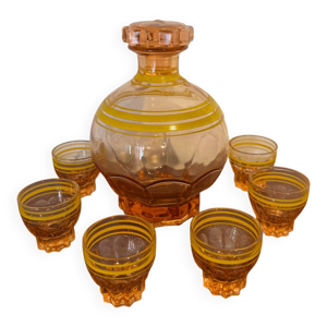 service à liqueur vintage