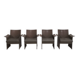 Korium wide armchair(s), design Tito Agnoli, Matteo Grassi, 1980
