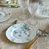 12 Haviland Limoges dessert plates.