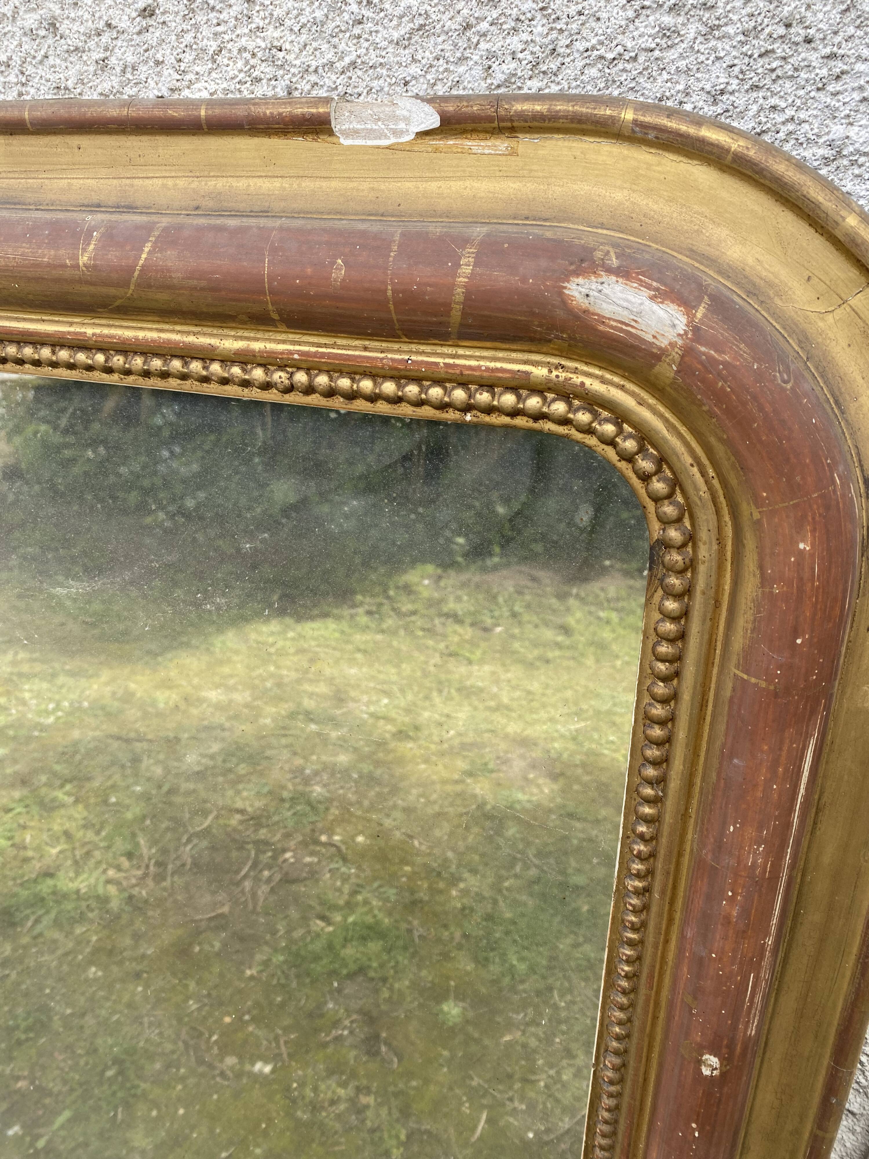 Beau miroir de cheminée début XXeme