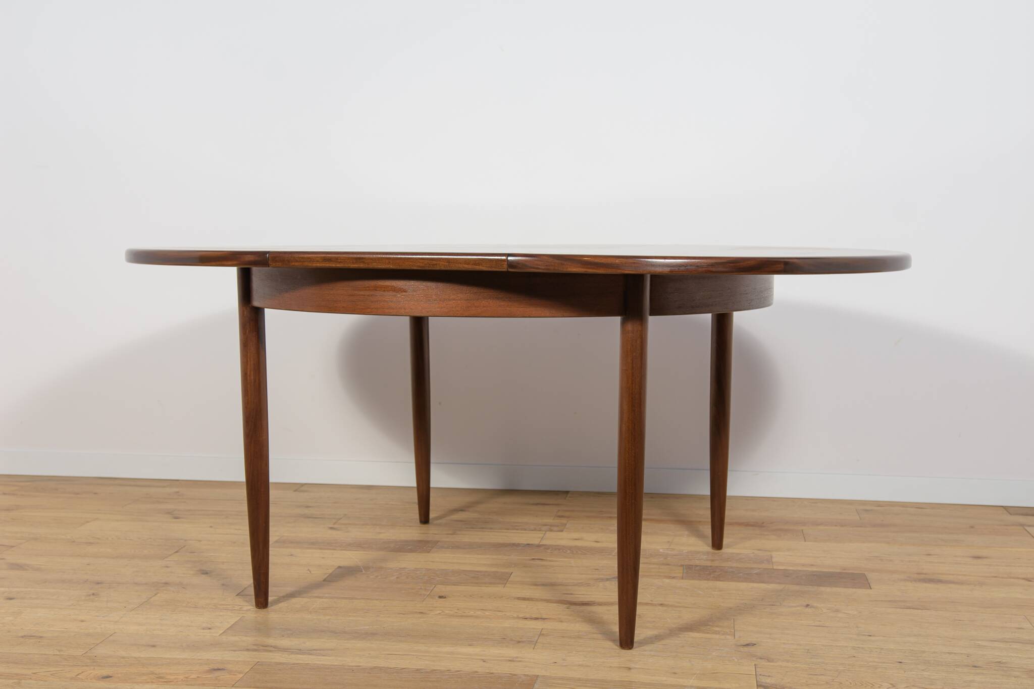 Mid-Century Teak Round Fresco Dining Table from G-Plan, United Knigdom.