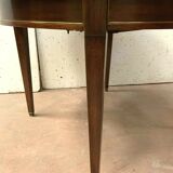 Louis XVI style round table in MAHOGANY XX century