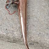 Pair of vintage 50s copper and metal wall lights