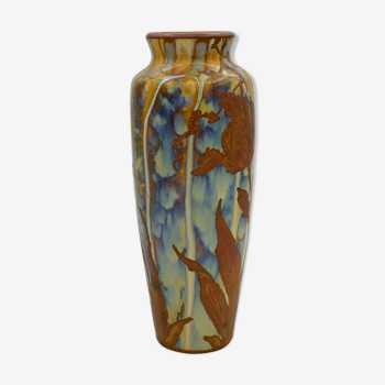 Bronze-mounted porcelain vase Pierre-Adrien Dalpayrat