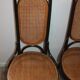 Lot of 4 thonet chairs no. 17 of the 70s