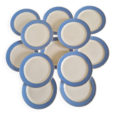 Set of 12 Villeroy & Boch Orleans dessert plates