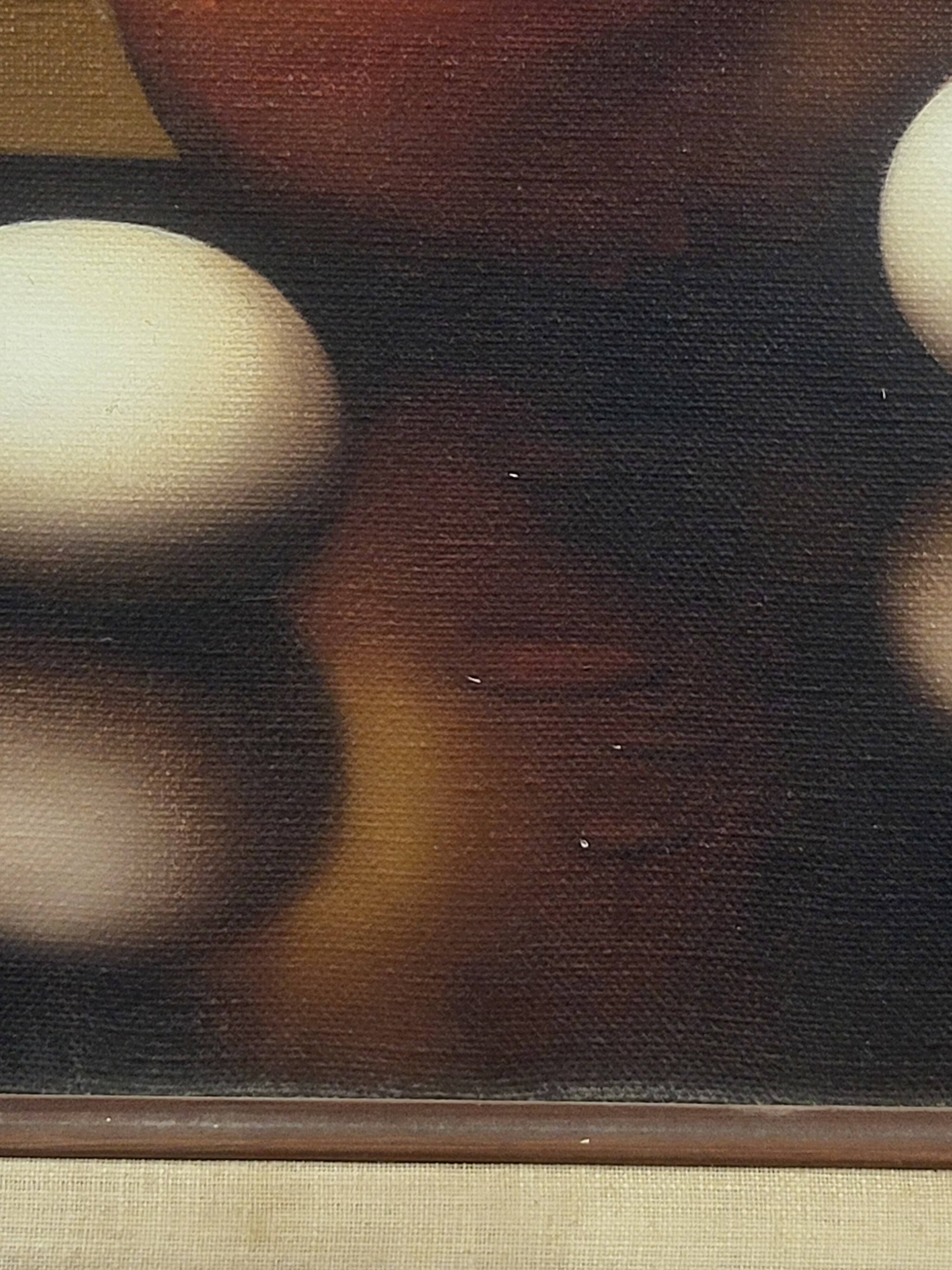 Contemporary still life – Alfred Jackson (1940-2001) – Oil on canvas