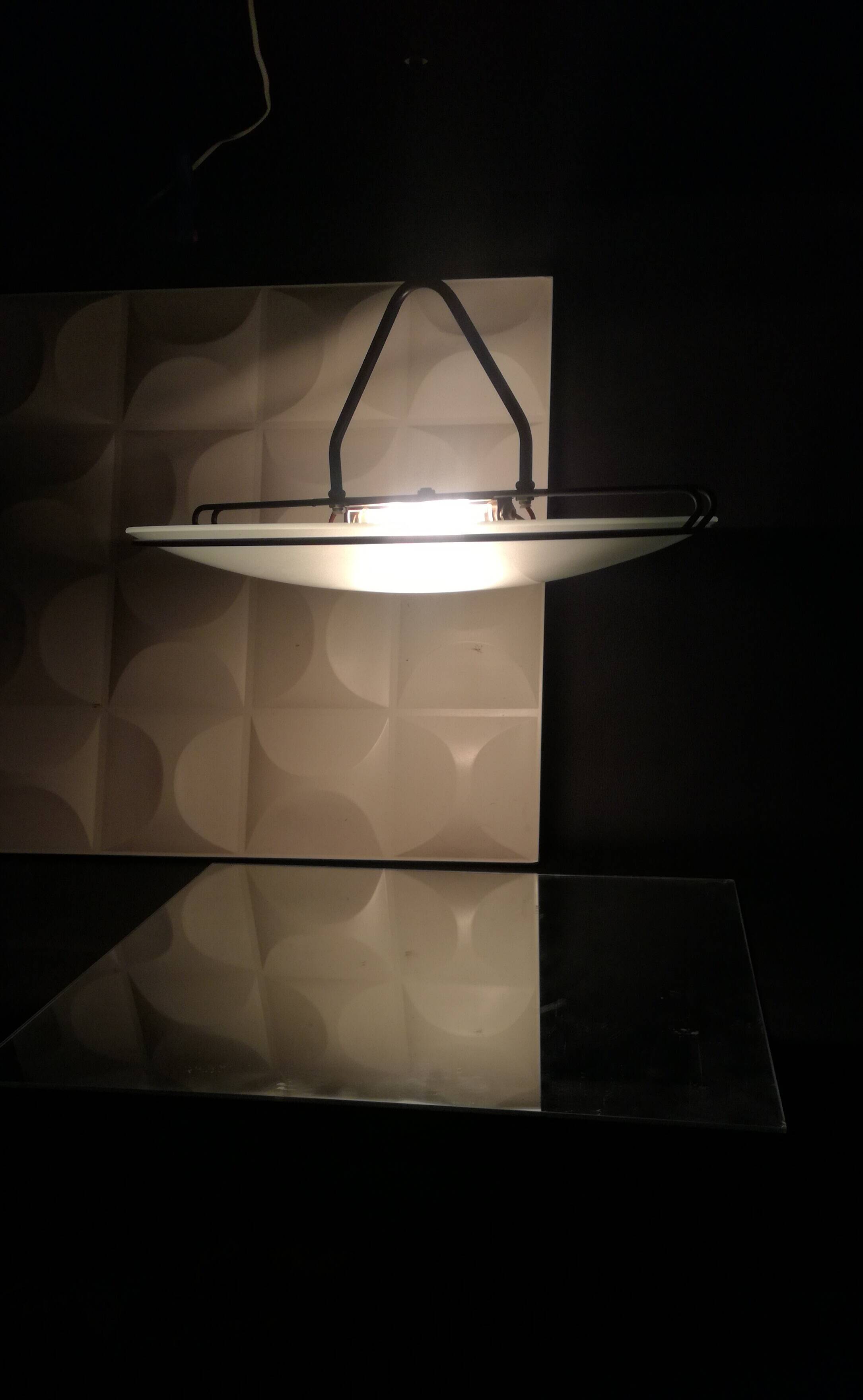 Glass saucer suspension Ø45