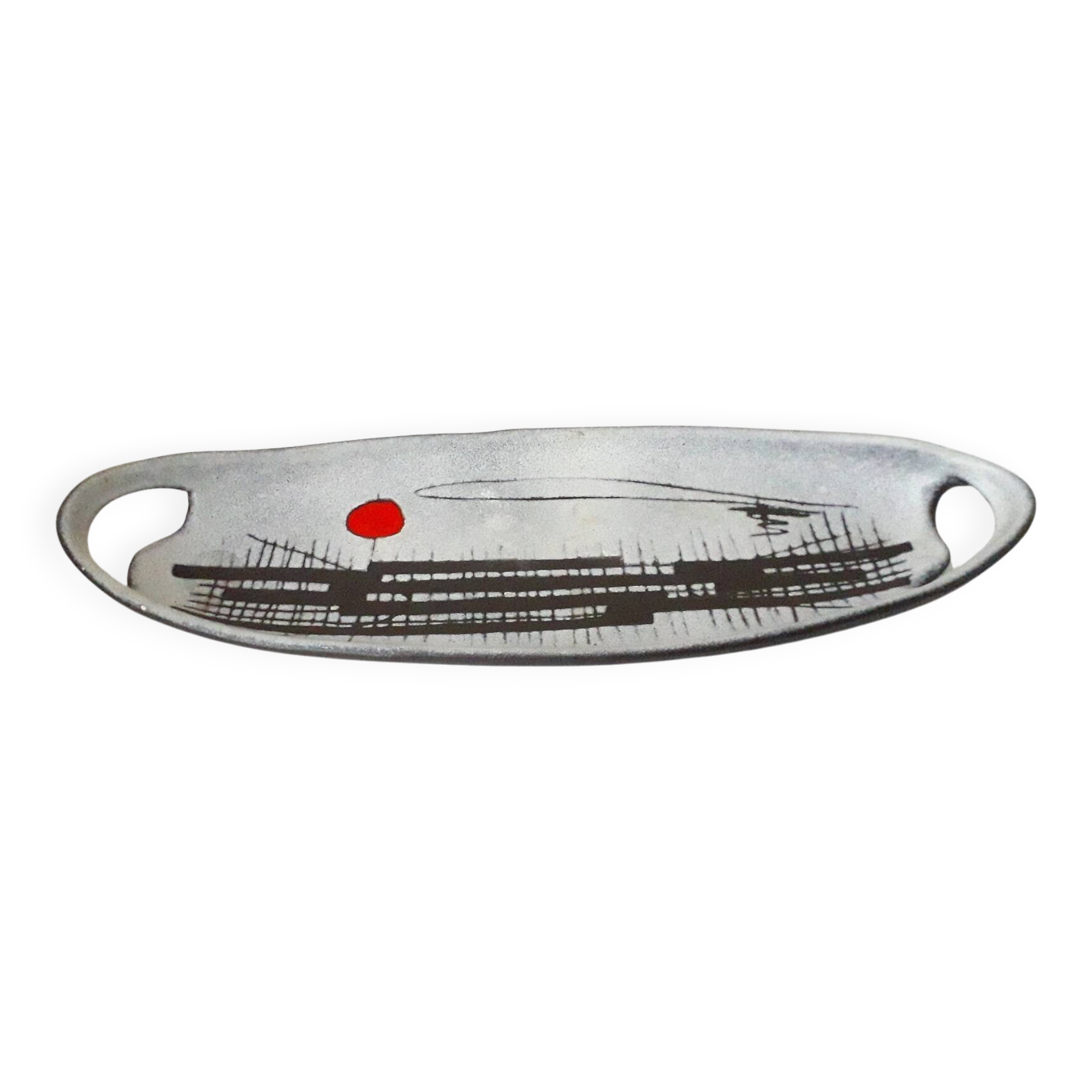 Plat en céramique de Vallauris