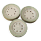 Service of 18 porcelain plates for 6 people