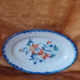 Old Faience dish - Restored in the old style