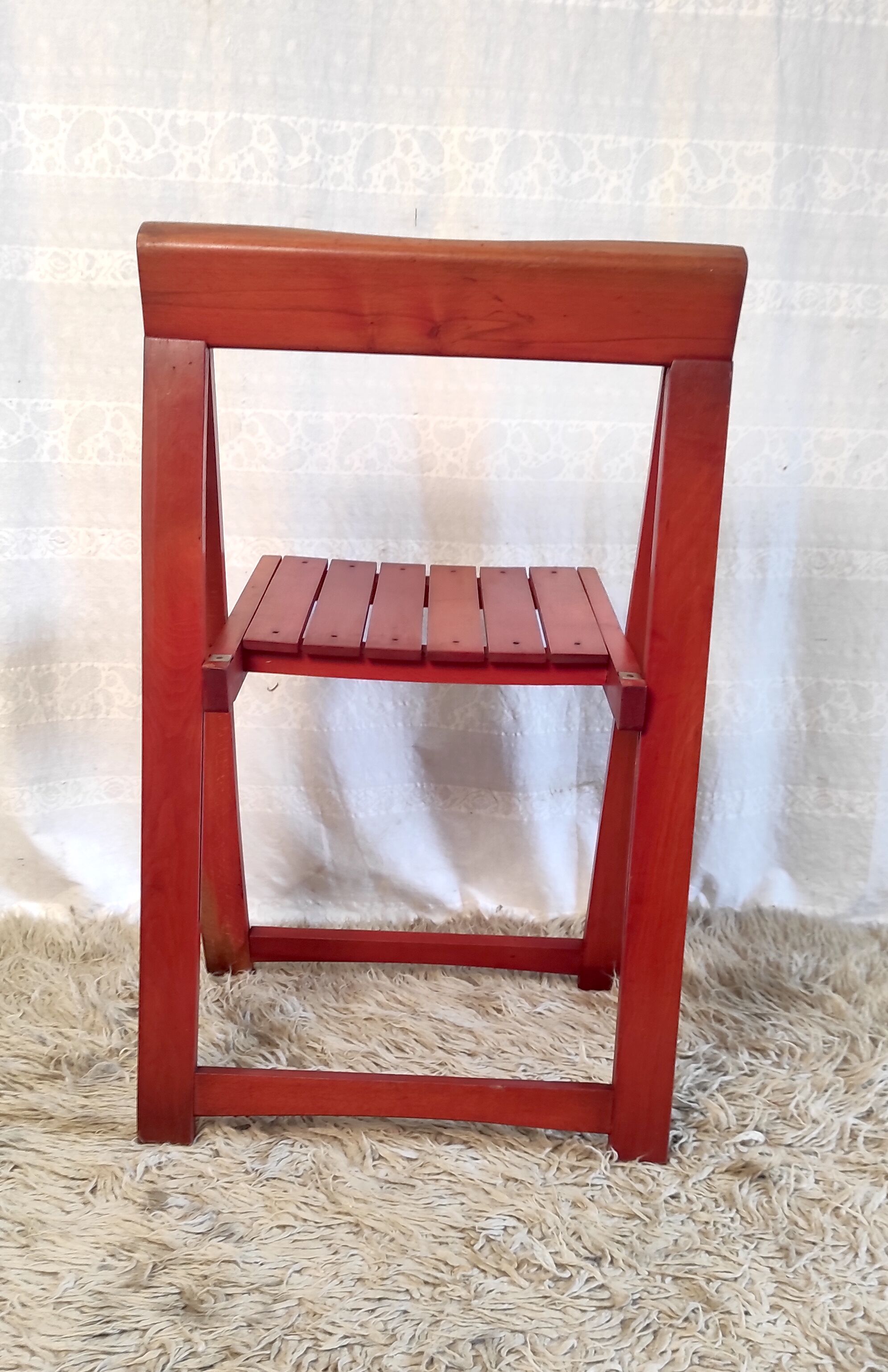 Chaise pliante design – années 70