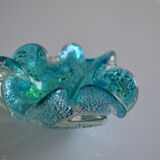empty blue Murano pockets