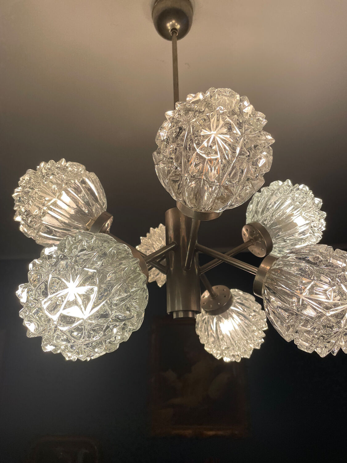 Lustre Space Age Sputnik vintage Richard Essig 1960