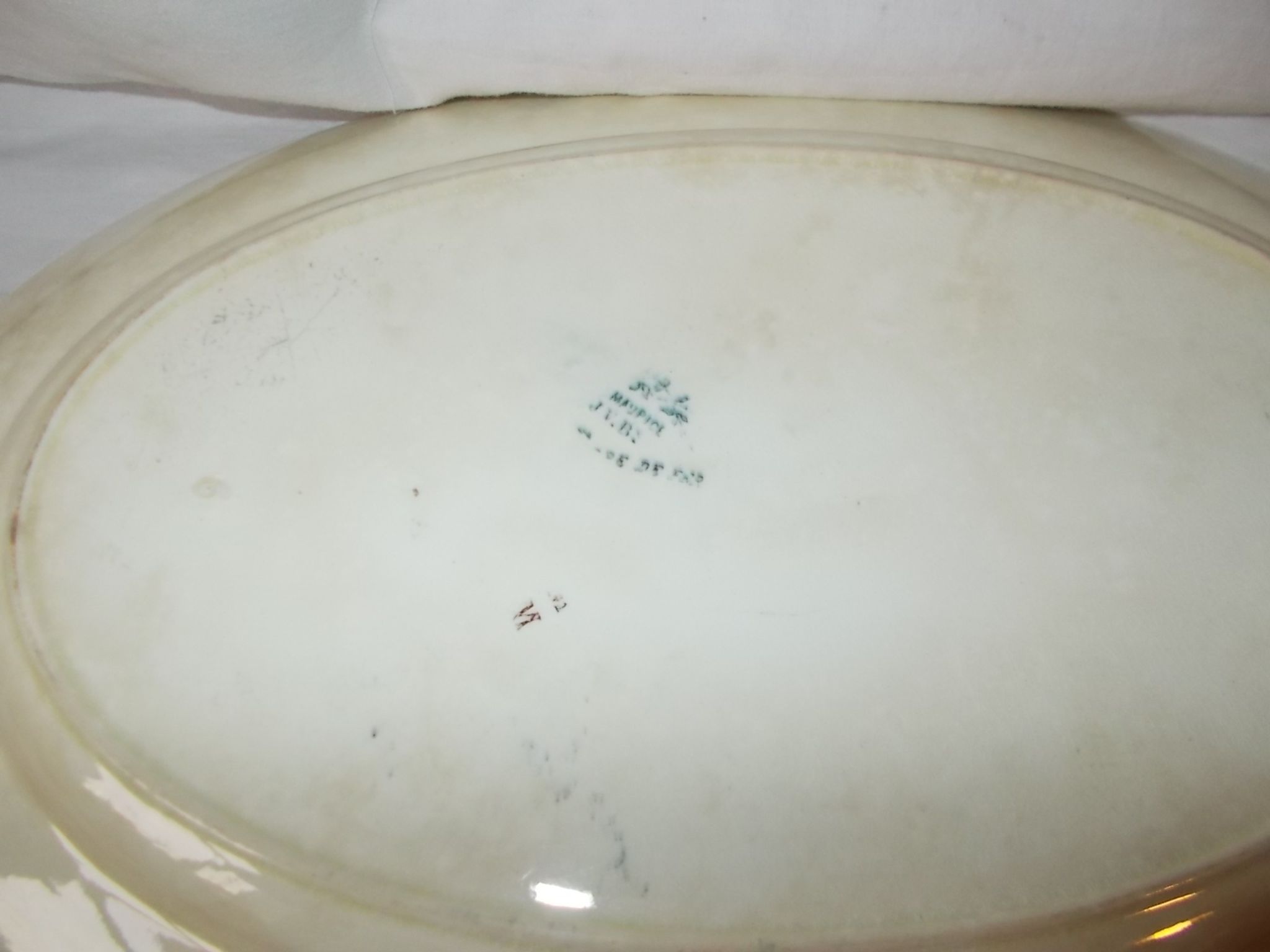 Oval iron earth plate model Maurice
