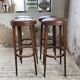 Set of 4 high bistro stools Baumann