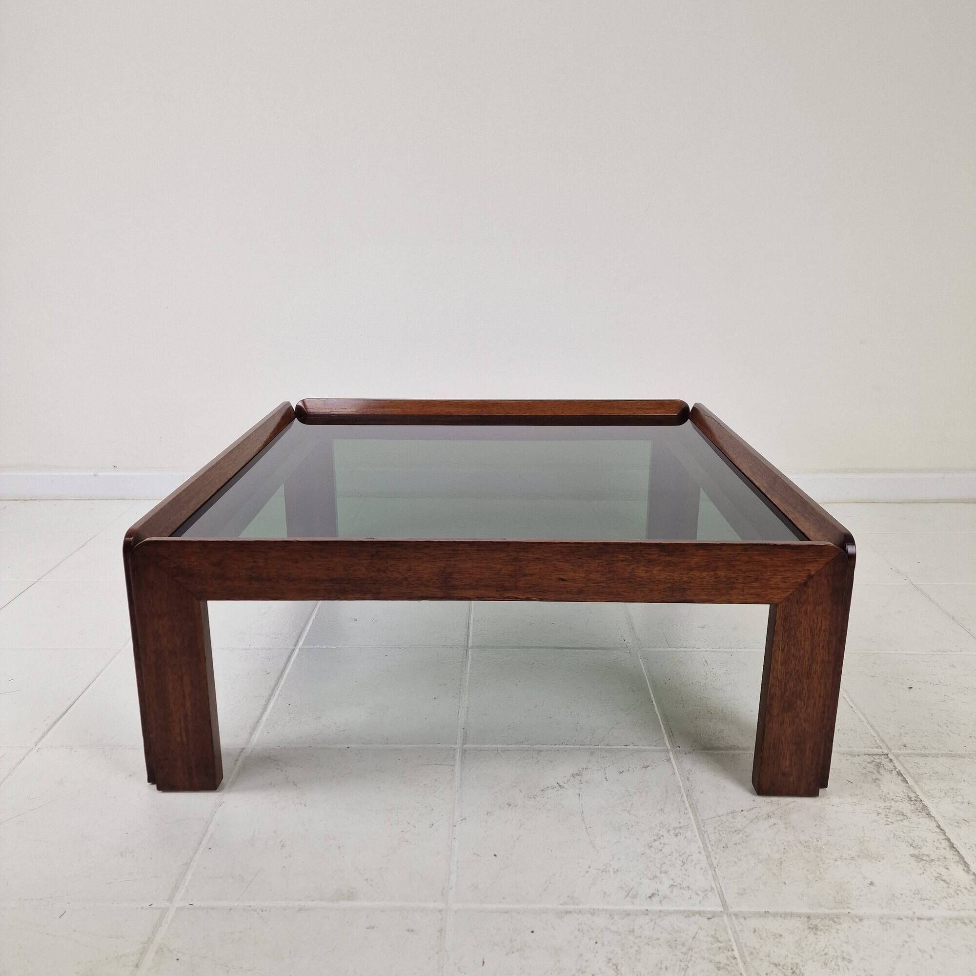 Mid-Century Italian Coffee Table by Afra & Tobia Scarpa for Cassina, 1960s
