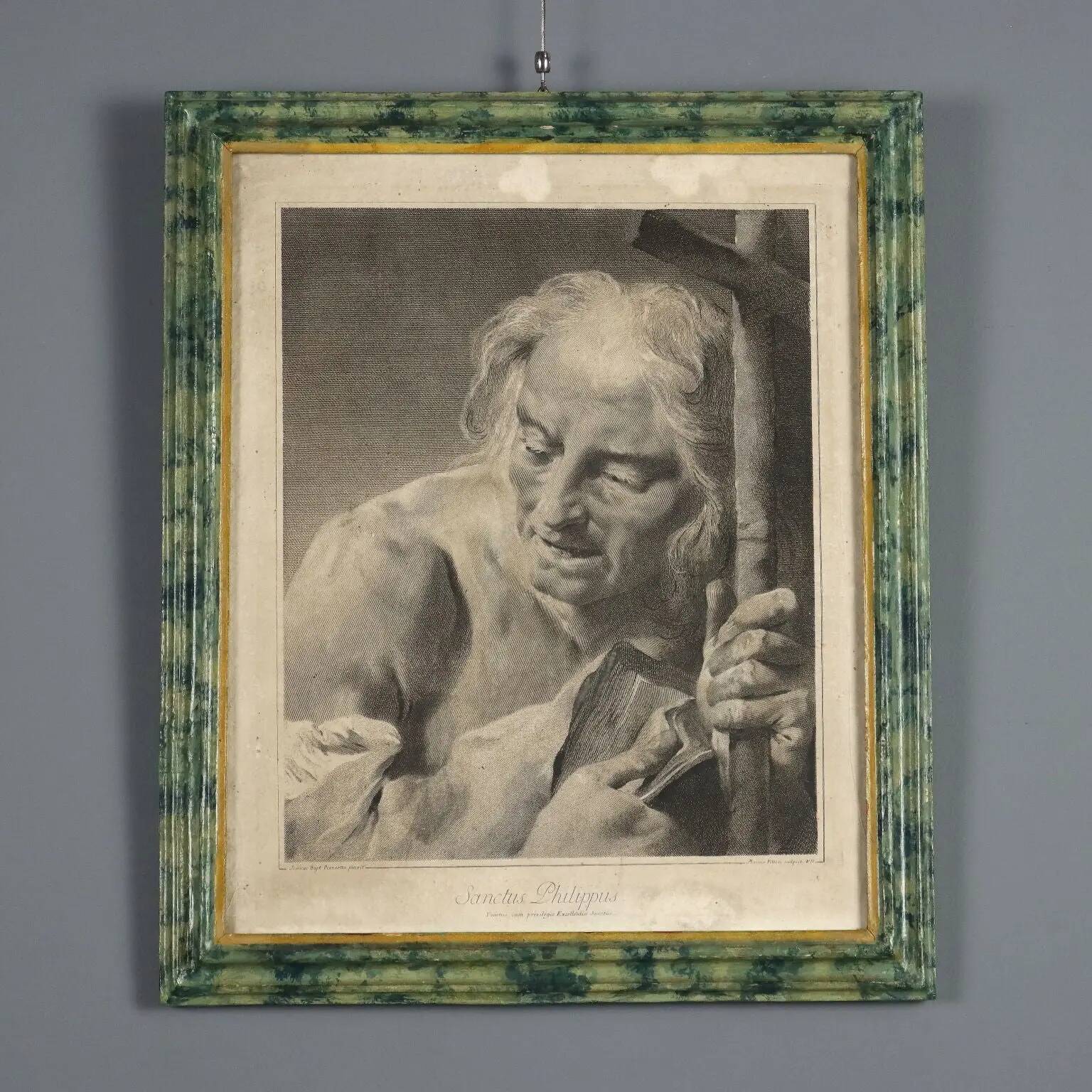 Old engravings signed by Marco Alvise Pitteri, Italy 1742.