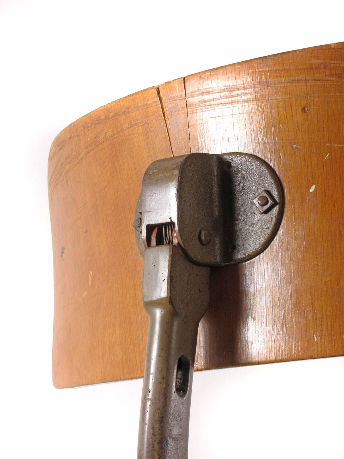 Friso Kramer style plywood atelier drawing table chair