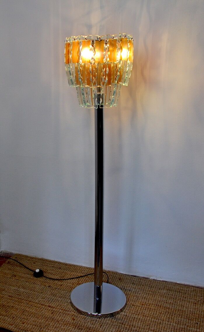 Veca glass lamppost from Murano, Italy, 1970