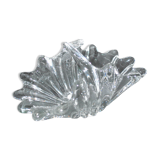 Vintage molded crystal pocket empty