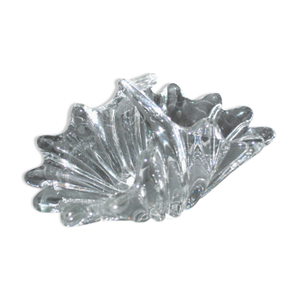 Vintage molded crystal pocket empty