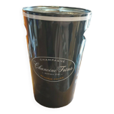 Ice bucket champagne Chanoine Frères grey metal