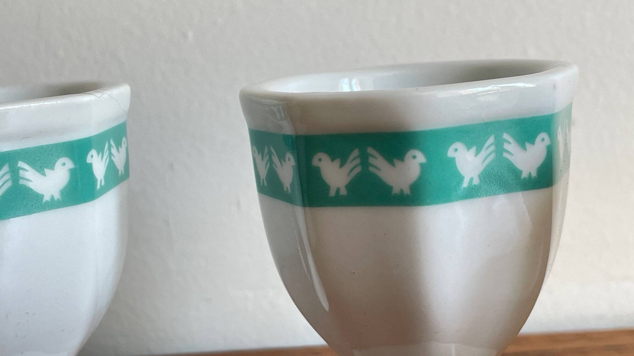 VINTAGE Ceramic COQUETIERS