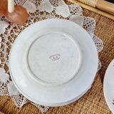 Set of 14 deep flat and dessert plates with defect FT Jasmins Badonviller