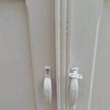 Re-enchanted Art Deco wardrobe in beige.