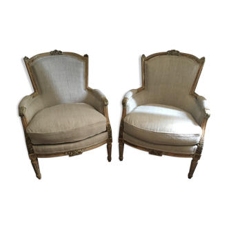 Louis XVI style bergere