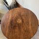 Charles X period pedestal table.