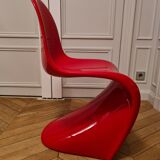 Verner Panton chair in lacquered fiberglass