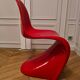 Verner Panton chair in lacquered fiberglass
