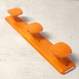 Syla vintage orange coat rack - 1970s