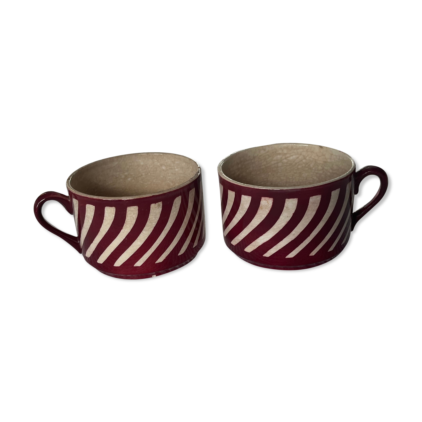 2 cups Creil and Montereau