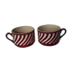 2 cups Creil and Montereau