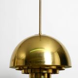Beautiful Mid Century brass ceiling lamp from the Vereinigte Werkstätten