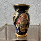 Ceramic vase Vallauris fish 60s