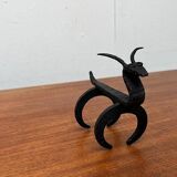 Animal sculpture, 1960s, wrought iron